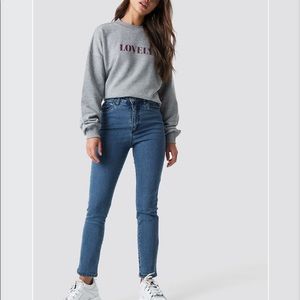 ~ BRAND NEW ~ NA-KD high waisted skinny jeans